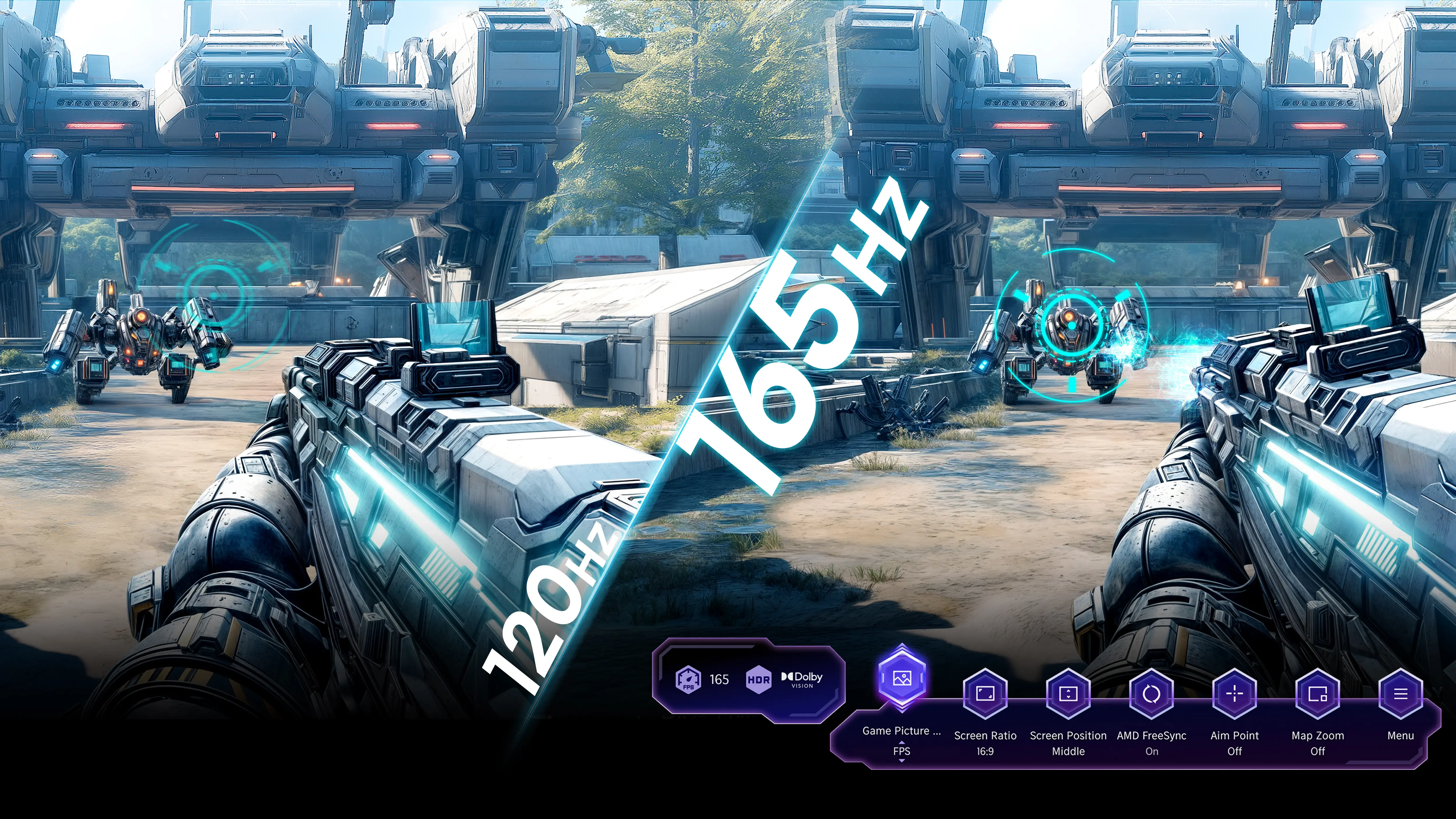 U7Q PRO_U8Q_165Hz Game Mode Ultra