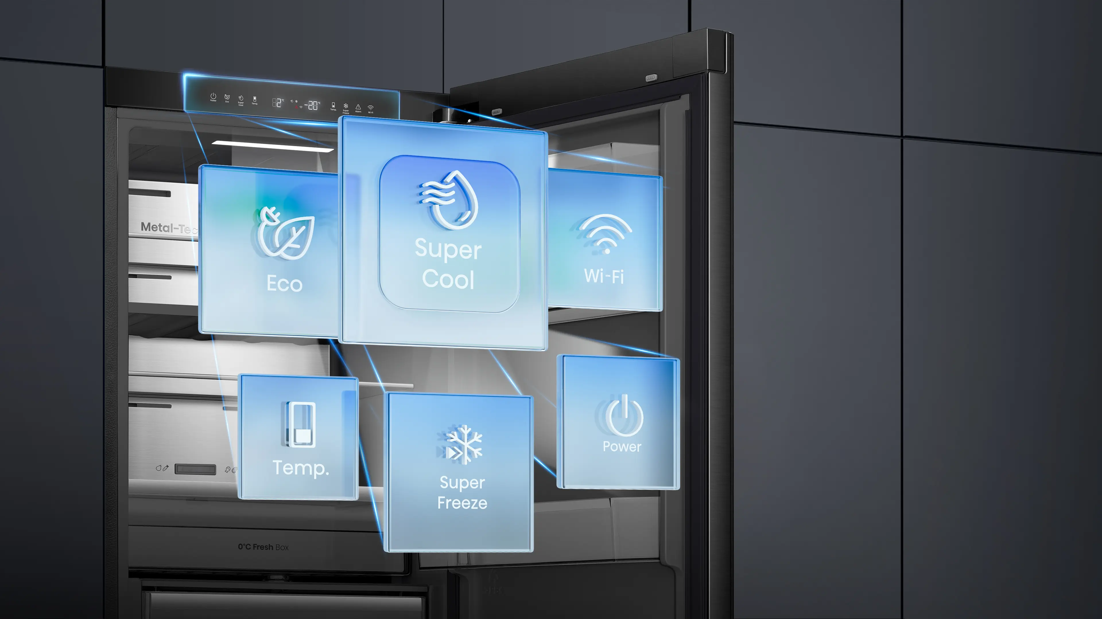 Electronic Touch Control (PureFit series)