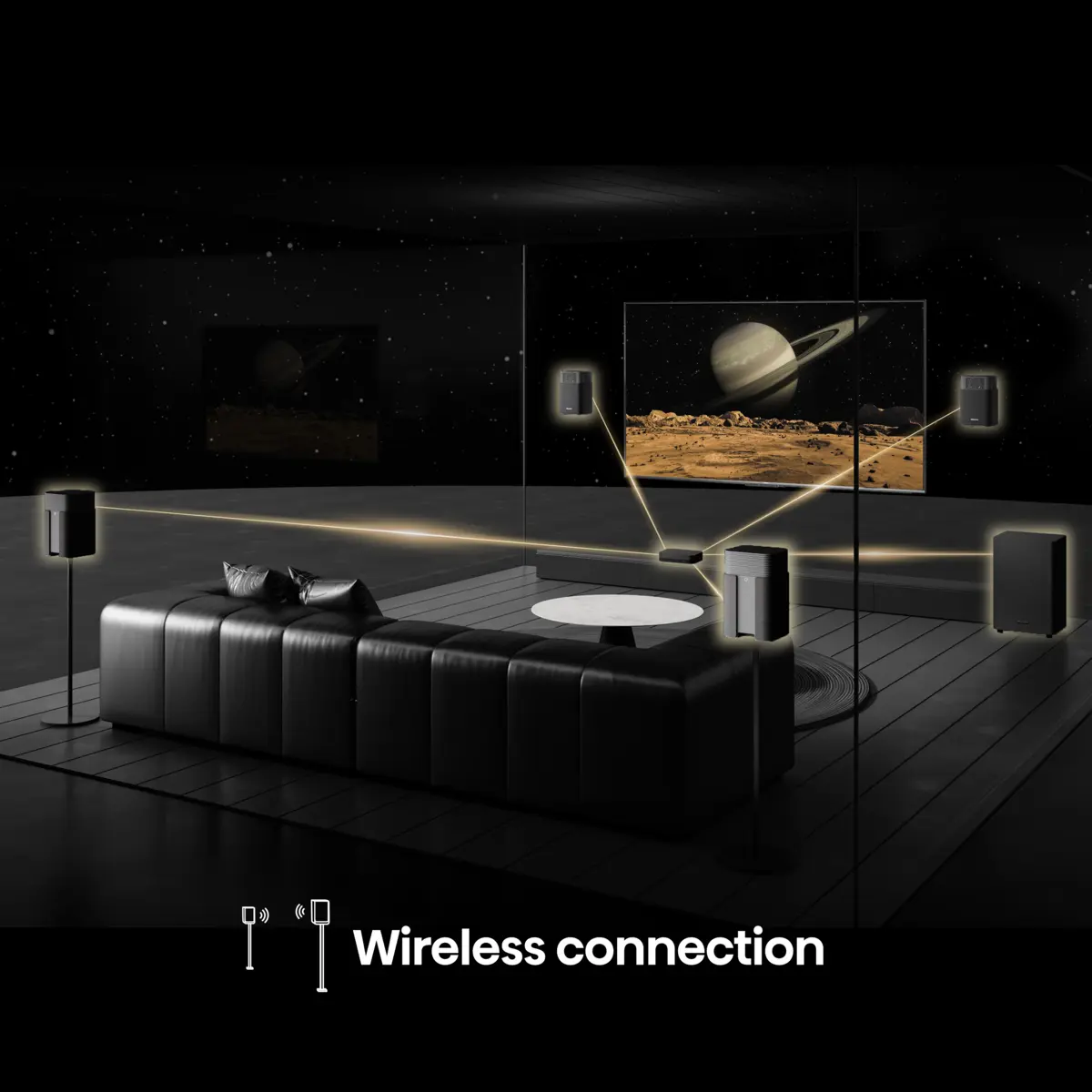 SOUNDBAR SYSTEM HT SATURN HSN 4