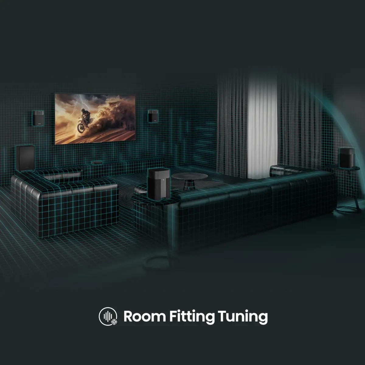 SOUNDBAR SYSTEM HT SATURN HSN 8