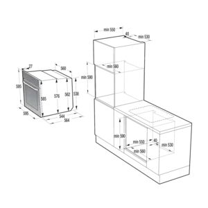 OVEN BO3CO5I02-3-BSA65332AX HSN